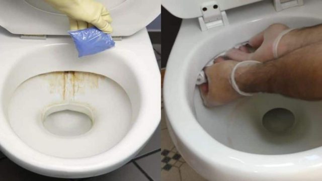 Κάτασπρη λεκάνη με μαγειρική σόδα και άλλα 2 υλικά – Θα πάθετε πλάκα με το αποτέλεσμα