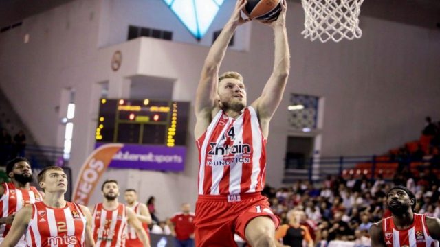 Ολυμπιακός – Ερυθρός Αστέρας 94-55: Με τσίτα τα γκάζια πριν από το Super Cup