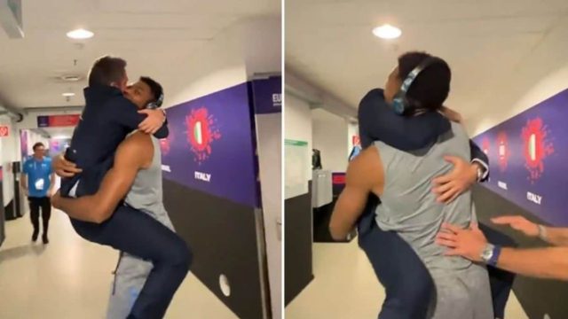 Eurobasket 2022: Viral η αγκαλιά του προπονητή της Ιταλίας στον Γιάννη Αντετοκούνμπο