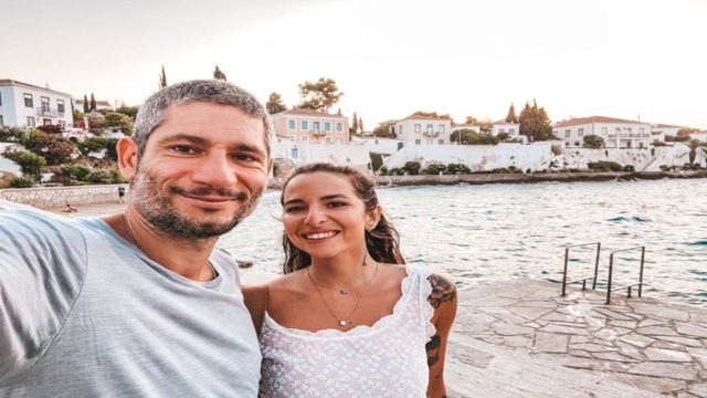 Σε πελάγη ευτυχίας η Εριέττα Κούρκουλου και ο Βύρων Βασιλειάδης