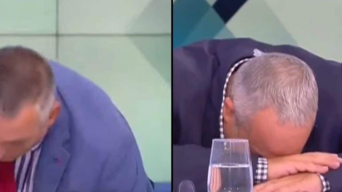 Παρουσιαστής του ΣΚΑΪ πέφτει LIVE από την καρέκλα του (ΒΙΝΤΕΟ)