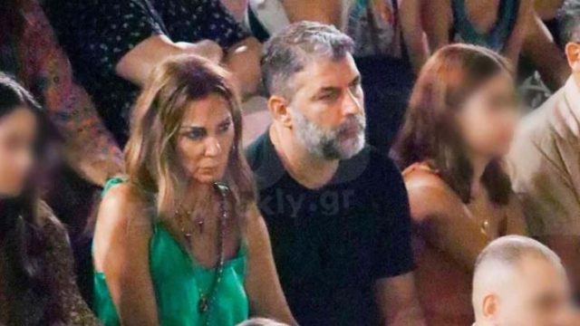 Έξαλλοι στο Ηρώδειο Δέσποινα Βανδή και Βασίλης Μπισμπίκης – Αποκλειστικές φωτογραφίες