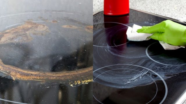 Καθάρισμα για βραβείο: Λίγες κουταλιές μαγειρικής σόδας και η κεραμική εστία θα γίνει λαμπίκο