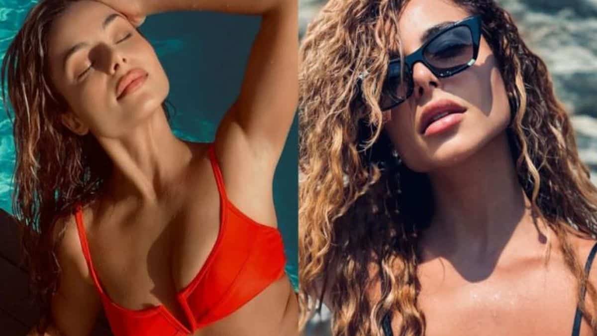 «Ξέχασε» το σουτιέν η Ελευθερία Ελευθερίου – Δέχθηκε επίθεση από πουλιά (Vid)