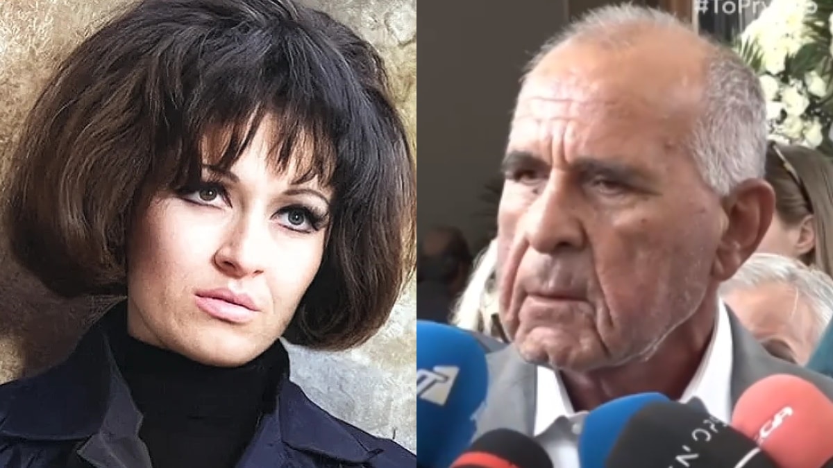 ” Από τότε που γνώρισα τη Μάρθα…”: “Έσπασε” ο Βασίλης Κωνσταντίνου στην κηδεία της Μάρθας Καραγιάννη (video)