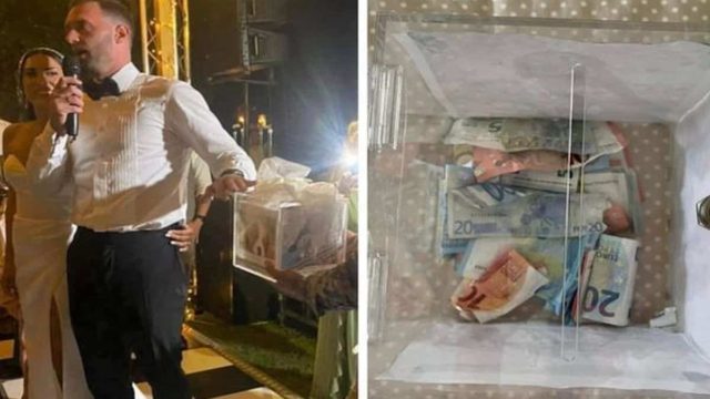 Παντρεύτηκαν και έβαλαν στο γάμο τους κουμπαρά να μαζευτούν χρήματα για τα αδέσποτα της περιοχής