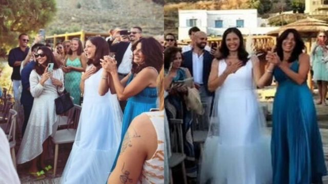 Ρίγη συγκίνησης για την Πόπη Τσαπανίδου και την κόρη της: «Το κοριτσάκι μου, το συνόδευσα νύφη μέχρι…»
