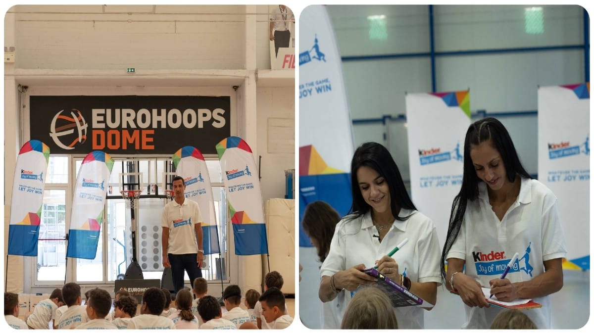 Το Kinder Joy of moving για ακόμη μια φορά δίπλα στα παιδιά και τον αθλητισμό