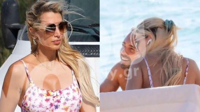 Με φουσκωμένη κοιλίτσα και κοντό φορεματάκι η Κωνσταντίνα Σπυροπούλου – Με την μαμά της σε εστιατόριο του Σταθοκωστόπουλου