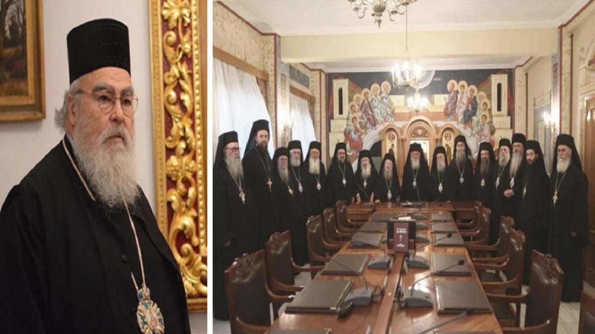 Η Ιερά Σύνοδος “αφορίζει” τις δηλώσεις του Μητροπολίτη Δωδώνης για τους βιασμούς: “Απαράδεκτες και προσβλητικές”