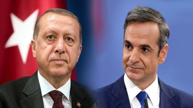Ηχηρό μήνυμα Κυριάκου Μητσοτάκη προς Ερντογάν: «Τα σύνορά μας έχουν χρώμα γαλάζιο και όχι γκρίζο»