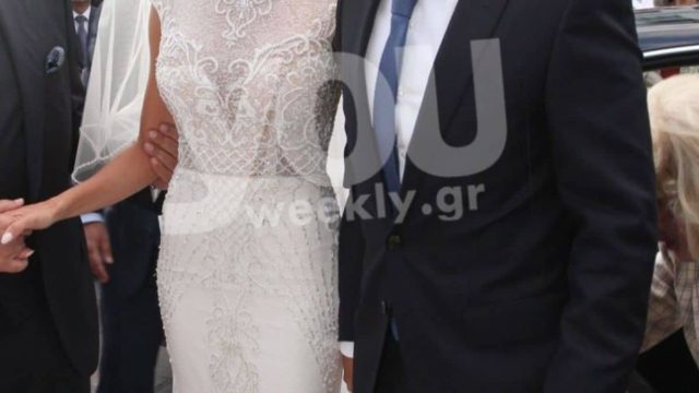 Η νύφη ξεχώρισε με το δαντελένιο νυφικό της: Λαμπερός γάμος στην ελληνική showbiz με καλεσμένο τον Πατούλη!