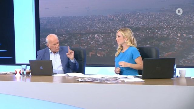 Σούσουρο στον ΑΝΤ1 με Γιώργο Παπαδάκη και Μαρία Αναστασοπούλου – Το έμαθαν στη διάρκεια της εκπομπής
