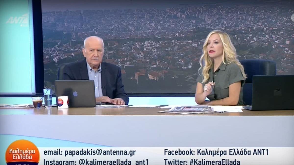 «Κάτσε κάτω και ηρέμησε!» – Πανικός στον αέρα για Γιώργο Παπαδάκη και Μαρία Αναστασοπούλου