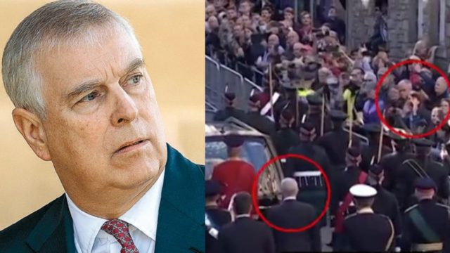 «Είσαι ένας άρρωστος γέρος…» – Σάλος με τον πρίγκιπα Άντριου κατά τη νεκρική πομπή της βασίλισσας Ελισάβετ (video)