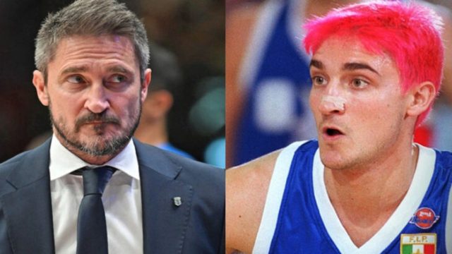 Τζανμάρκο Ποτσέκο: Αυτός είναι ο τρελοΙταλός προπονητής που πήδηξε στην αγκαλιά του Γιάννη Αντετοκούνμπο – Έπαιζε με ροζ μαλλί στα νιάτα του