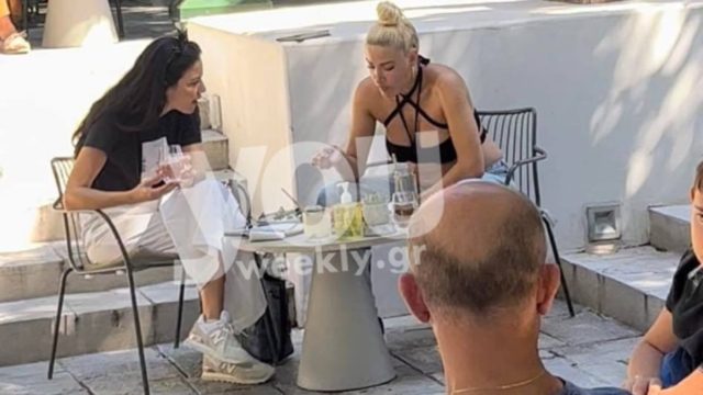 Την έβλεπε όλη η Κηφισιά: Με την κοιλιά τούρλα η Ιωάννα Τούνη – Αποκλειστικές φωτογραφίες