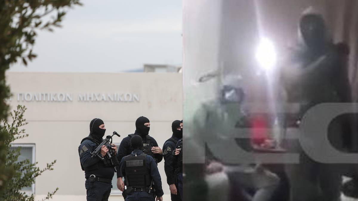 Επιχείρηση στου Ζωγράφου: Κουκουλοφόροι ποζάρουν με όπλα και λεφτά μέσα στην Πολυτεχνειούπολη – Βίντεο ντοκουμέντο