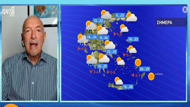 «Ακούω για κακοκαιρία! Μην περιμένετε να…»: Ανατρέπει τα πάντα για τον καιρό ο Τάσος Αρνιακός!