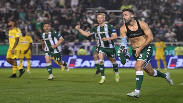 Super league / Παναθηναϊκός-Αρης 1-0 – Δεν σταματά πουθενά το «πράσινο τρένο»