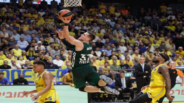 EuroLeague / Μακάμπι Τελ Αβίβ – Παναθηναϊκός (85-74): Απογοητευτικός στην άμυνα γι’ ακόμη ένα βράδυ