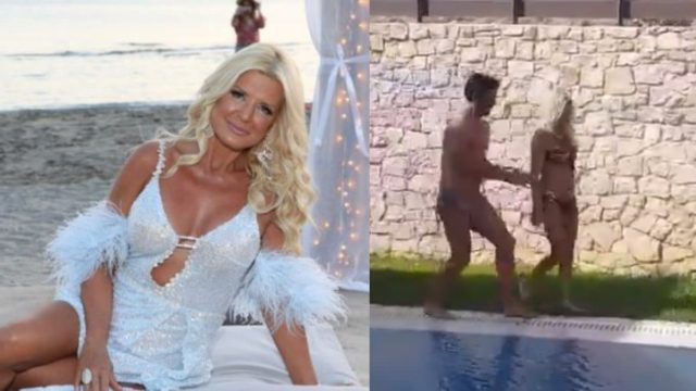 Πιπεράτη η Μαρίνα Πατούλη: Τα έβγαλε όλα και το έριξε στα παιχνίδια με κούκλο παρτενέρ (video)