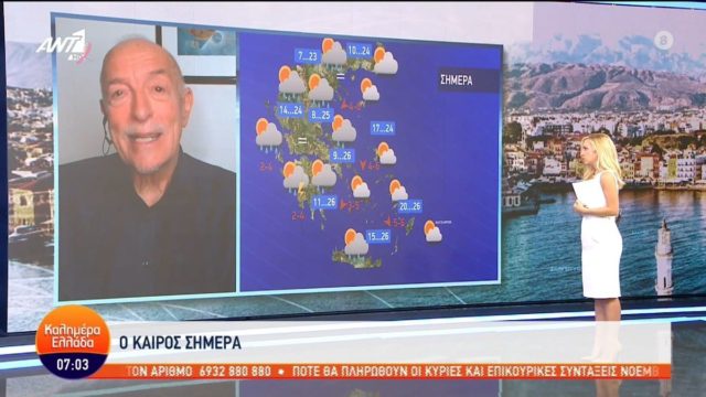 Ιδιαίτερη προειδοποίηση του Τάσου Αρνιακού: «Μέσα στο επόμενο 24ωρο στην Αττική υπάρχει πιθανότητα για…»