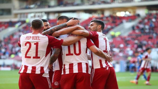 Super League / Ολυμπιακός – Λαμία 2-0: Καθάρισε από το πρώτο μέρος και τώρα ντέρμπι αιωνίων
