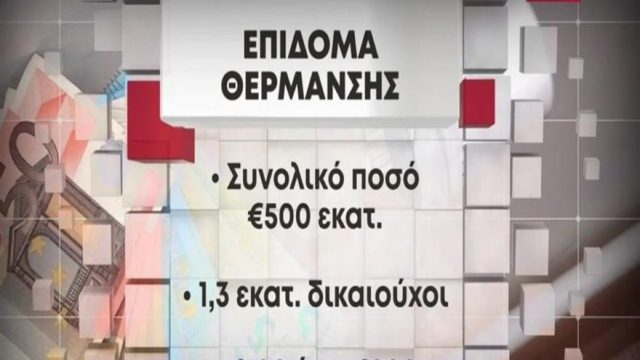 Αντίστροφη μέτρηση για το επίδομα θέρμανσης: Τα ποσά, τα κριτήρια και οι 8 ημερομηνίες «κλειδιά» (Video)