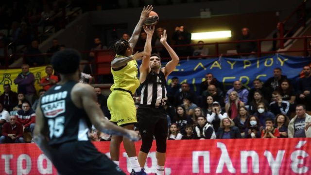 Basket league / Λαύριο – ΠΑΟΚ (70-75): Το κρύο αίμα του Ράιλι έφερε το διπλό