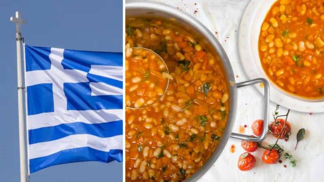 Να γλείφεις τα δάχτυλά σου: Χυλωμένη, αχνιστή φασολάδα με ελάχιστες σταγόνες ελαιόλαδου – Η συνταγή για το εθνικό μας φαγητό