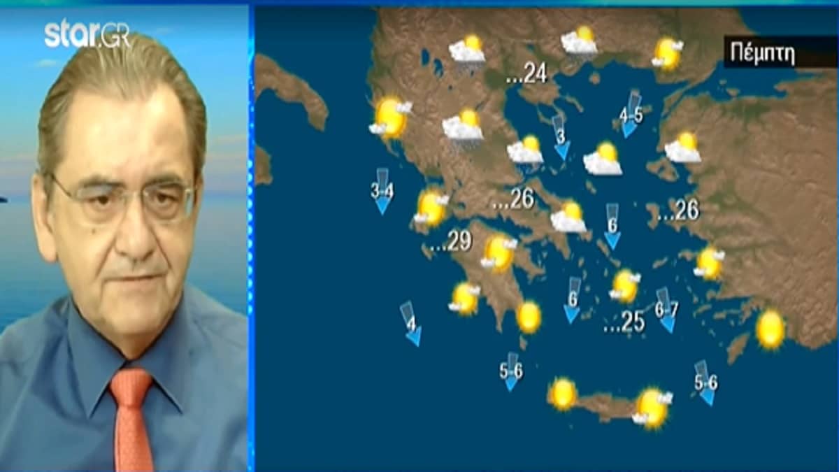 “Καμπανάκι” Θοδωρή Κολυδά: «Ανήμερα της 28ης Οκτωβρίου…» – Σοκ με τις θερμοκρασίες σε συγκεκριμένες περιοχές της χώρας