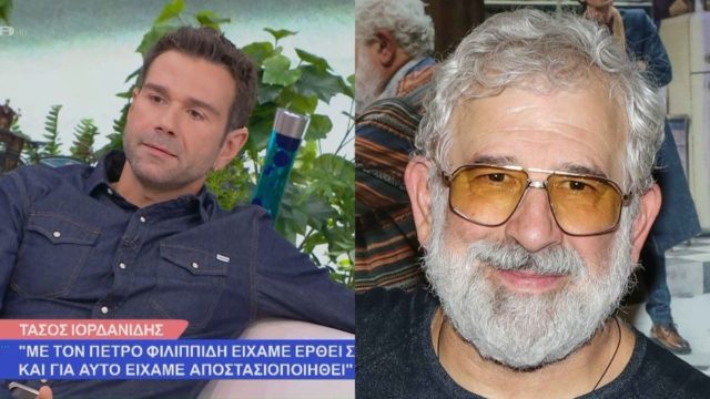 «Βόμβες» Τάσου Ιορδανίδη για Πέτρο Φιλιππίδη: «Ήρθαμε σε κόντρα και…»