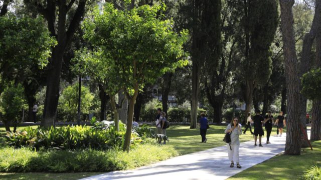 Η φωτογραφία της ημέρας: Ο κήπος του Προεδρικού Μεγάρου