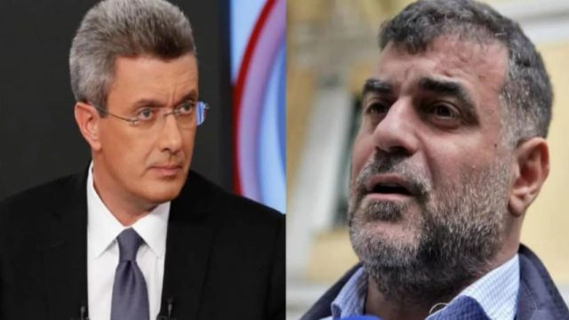 «Αν κάποιος ηλίθιος…»: Χαμός ανάμεσα σε Νίκο Χατζηνικολάου και Κώστα Βαξεβάνη (photos)