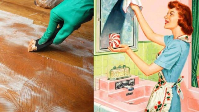 Λαμπίκο στο πι και φι: Συμβουλές για να καθαρίσετε τη μπογιά από το πάτωμα