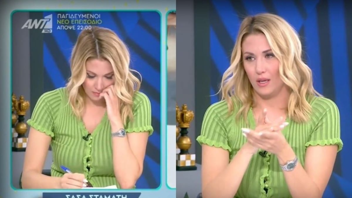 «Κατέρρευσε» στον αέρα η Φωτεινή Πετρογιάννη – «Ξέσπασε» σε δάκρυα και αποχώρησε