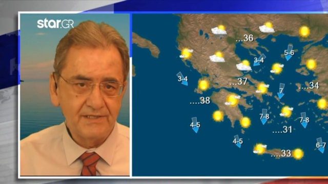 Καιρική «καμπάνα» από τον Θοδωρή Κολυδά: «Μέχρι την Τρίτη στο Αιγαίο…»