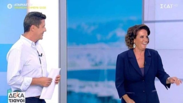«Άμα λέω εγώ τον καιρό είναι ακόμα καλύτερα» – Επική Χριστίνα Σούζη στο πλατό του ΣΚΑΪ