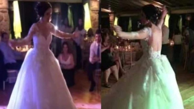 Το ζεϊμπέκικο της νύφης που έκανε τον γαμπρό να πέσει στα γόνατα – Έμειναν όλοι με το στόμα ανοιχτό