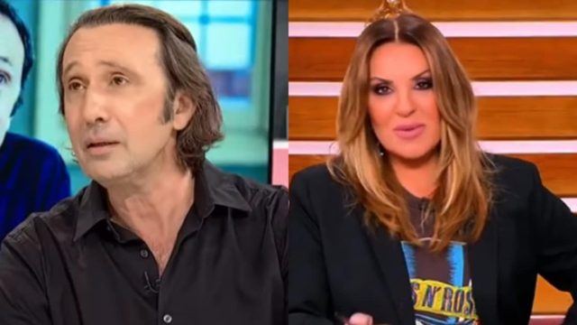 “Σταύρωσε” τον Ρένο Χαραλαμπίδη: “Δεν το βρήκα αστείο και νομίζω” – Η αντίδραση της Ναταλίας Γερμανού σε σχόλιο του ηθοποιού (video)