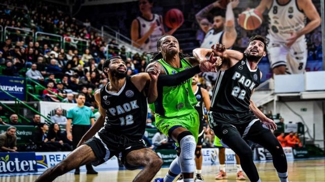 Basketball Champions League / Σάσαρι – ΠΑΟΚ (82-78): Το πάλεψε, μα λύγισε στο φινάλε