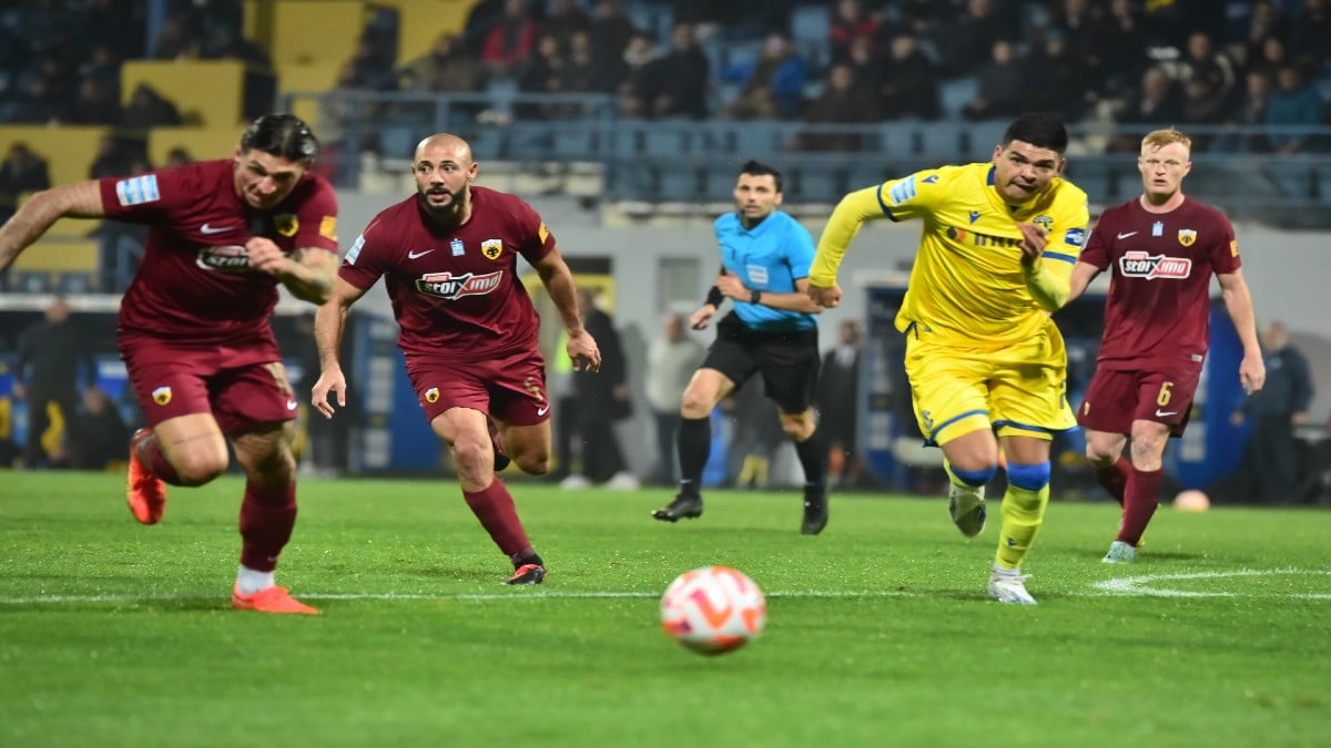 Super League / Αστέρας Τρίπολης – ΑΕΚ 1-1: Μπλόκο από τους Αρκάδες και στοπ στο σερί της Ένωσης