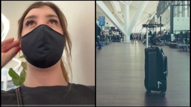Ήθελε να περάσει από την ασφάλεια το αεροδρομίου κουβαλώντας την τέφρα του συντρόφου της μέσα σε ερωτικό βοήθημα (video)