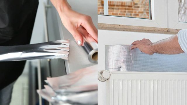 Αλουμινόχαρτο στο καλοριφέρ: Το πιο έξυπνο και απλό κόλπο για ζέστη και εξοικονόμηση χρημάτων και ενέργειας