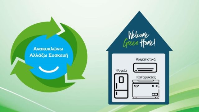 Πρόγραμμα ανακυκλώνω: 61.000 νοικοκυριά μπαίνουν στο πρόγραμμα και αλλάζουν την συσκευή τους