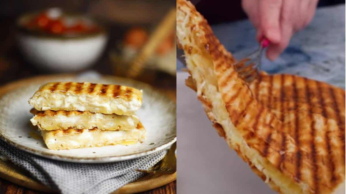 Σκέτη μούρλια: Τυρόπιτα στην τοστιέρα σε χρόνο μηδέν