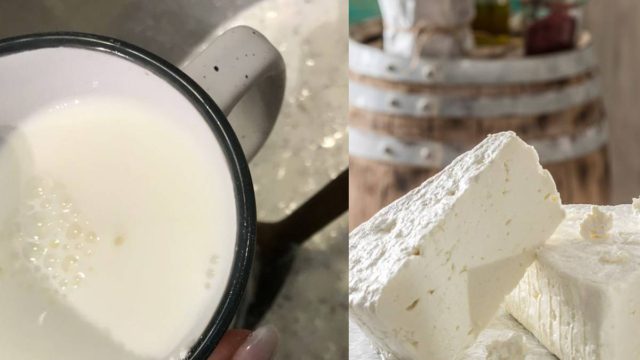 Βράζει το πρόβειο γάλα στην κατσαρόλα και πετάει μέσα τη φέτα – Τρομερό κολπάκι για ξαλμύρισμα