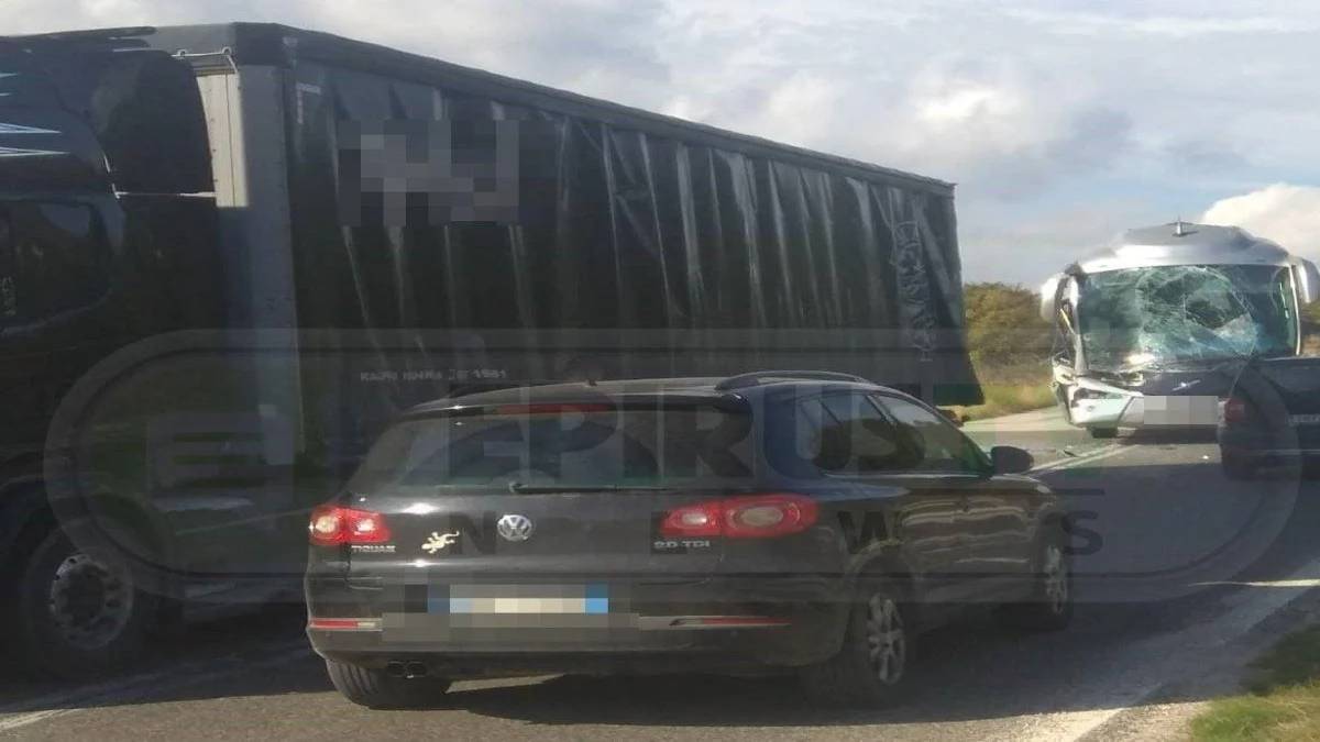 Τετραπλή καραμπόλα στην Εθνική Οδό Ιωαννίνων – Κοζάνης – Τι συνέβη (photos)