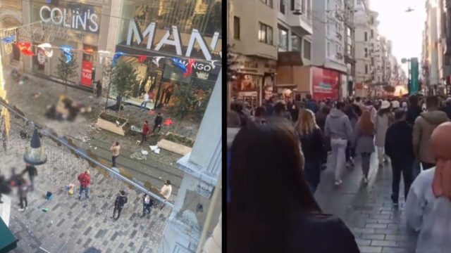 Κωνσταντινούπολη: Η στιγμή της έκρηξης κοντά στη λεωφόρο Ιστικλάλ – Τρομοκρατική ενέργεια λέει η εισαγγελική αρχή – 53 τραυματίες και 6 νεκροί